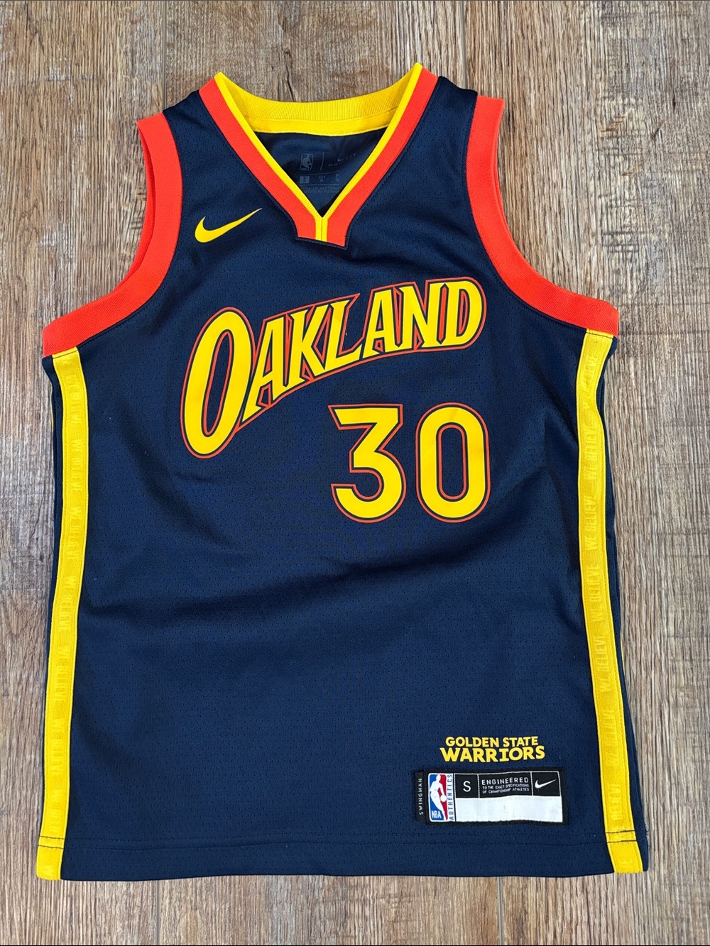 Nike Golden State Warriors jersey, Steph Curry #30, Oakland. Size Small